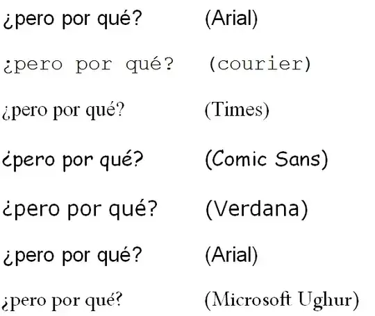 various different fonts