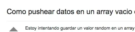 Como "pushear" datos en un array vacío ...