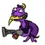 purple pizza turtle